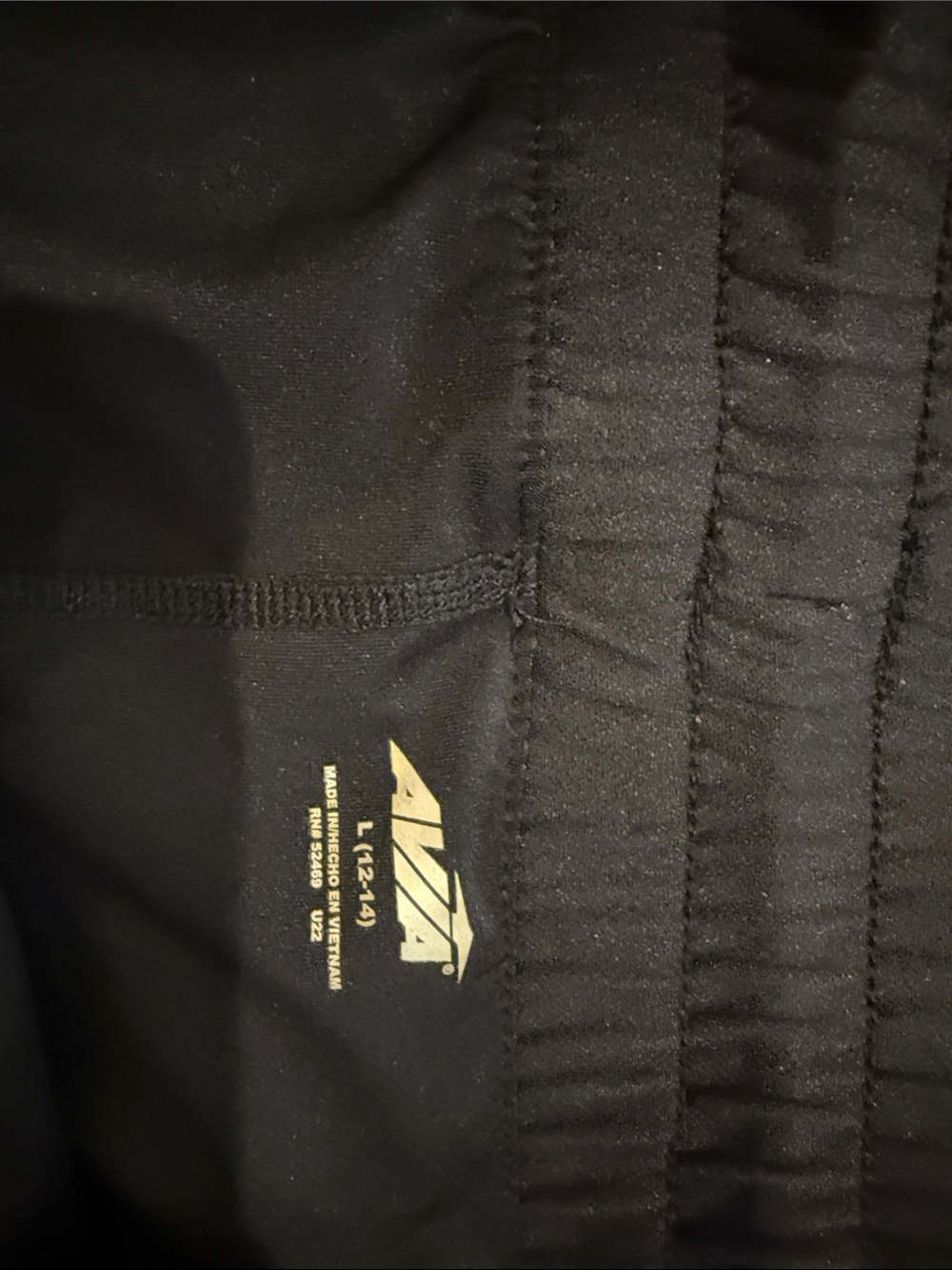 Avis Black Women's Athletic Shorts - Comfortable Everyday Fit - Picture 2 of 3